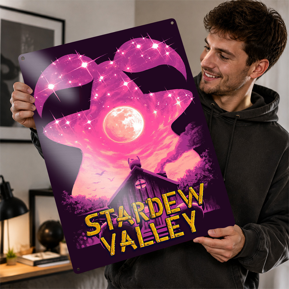 Custom Night Sky - Stardew Valley Nocne Niebo 3D Teksturowany