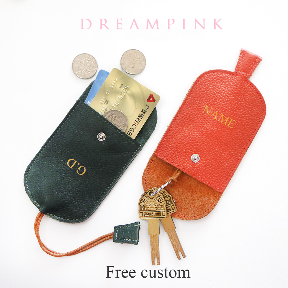 Monogram Keychain Leather - Bezpłatny Monogram brelok do kluczy ze