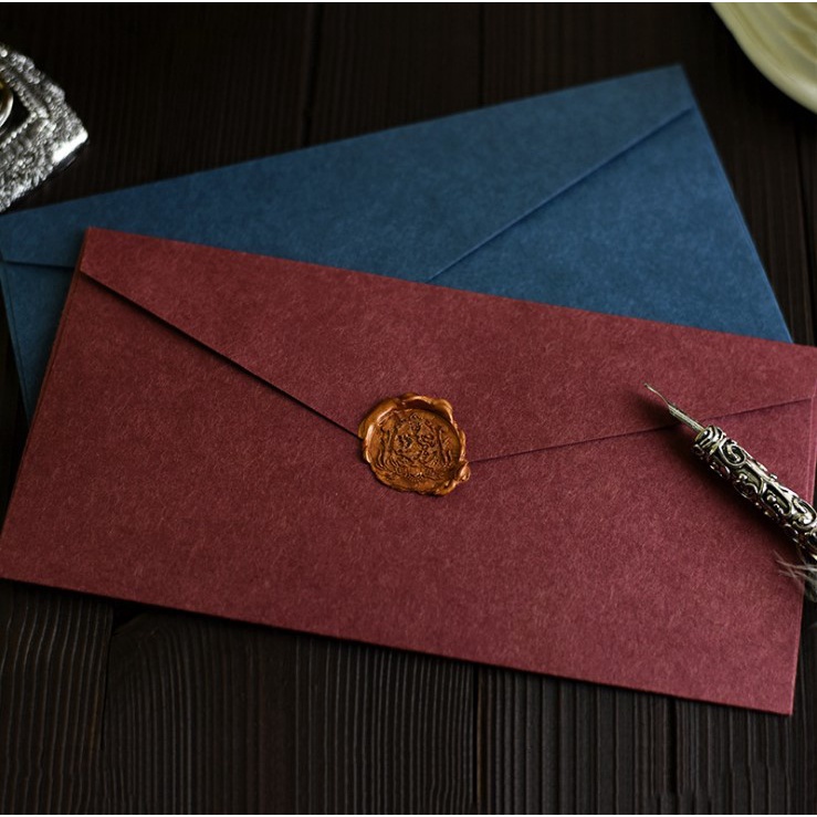 Wax Seal Letter Kit - 1 szt. Papierowe koperty na prezenty