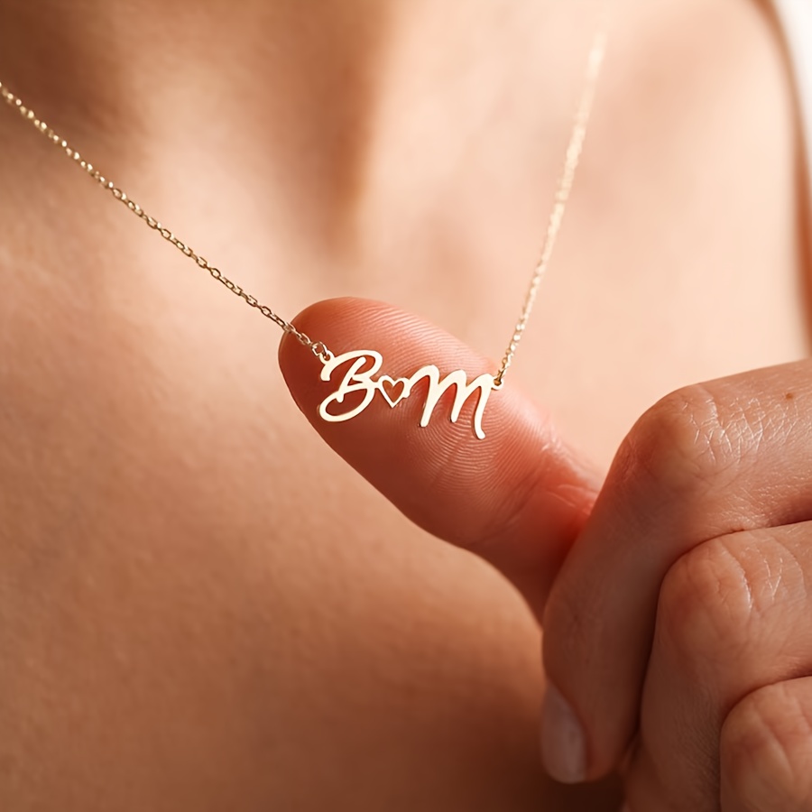 Name Necklace Custom - Naszyjniki z imieniem niestandardowym dla kobiet