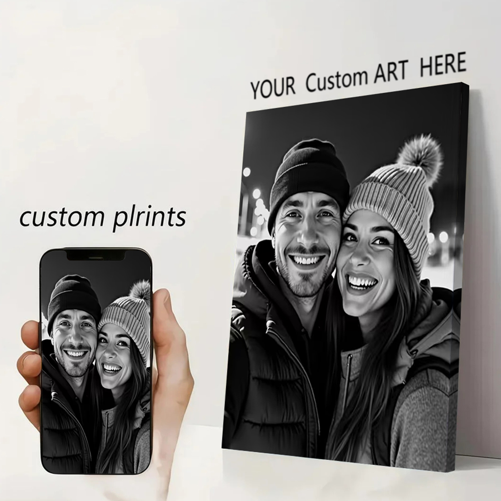 Pet Portrait Custom - Obraz na płótnie z własnym nadrukiem