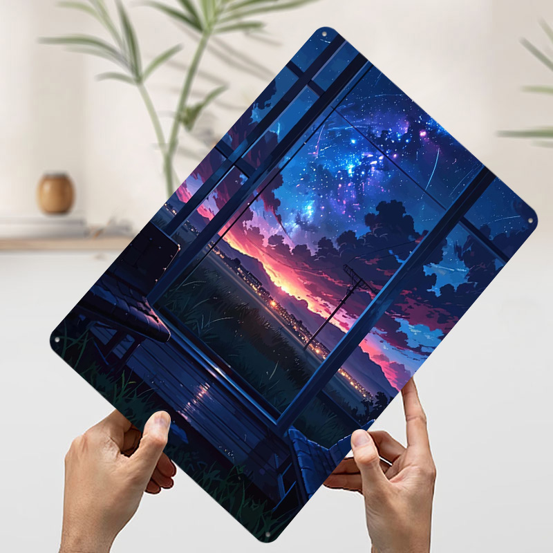 Anime Plakat z widokiem na okn – Custom Night Sky recenzja i cena