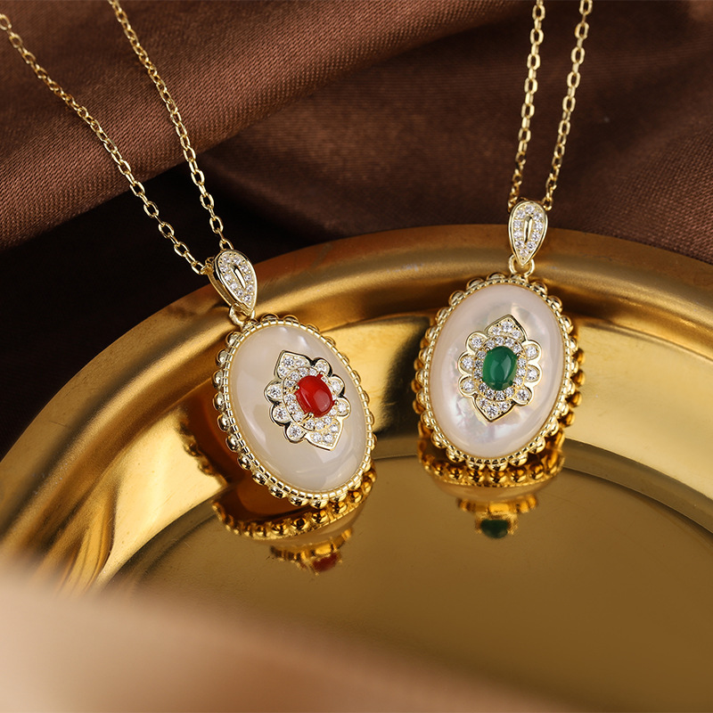 Damski modne oświetlenie luksu – Birth Flower Necklace recenzja i cena