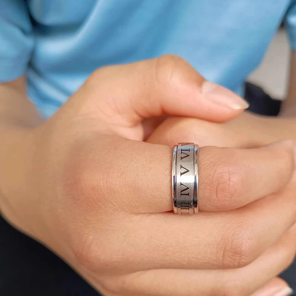 Pierścień COOLTIME z grawerem  – Initial Ring Custom recenzja i cena