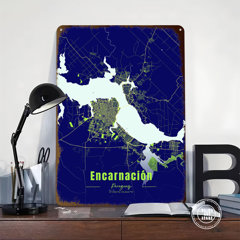 Dekoracje Encarnación, artykuł – Custom Map Poster recenzja i cena
