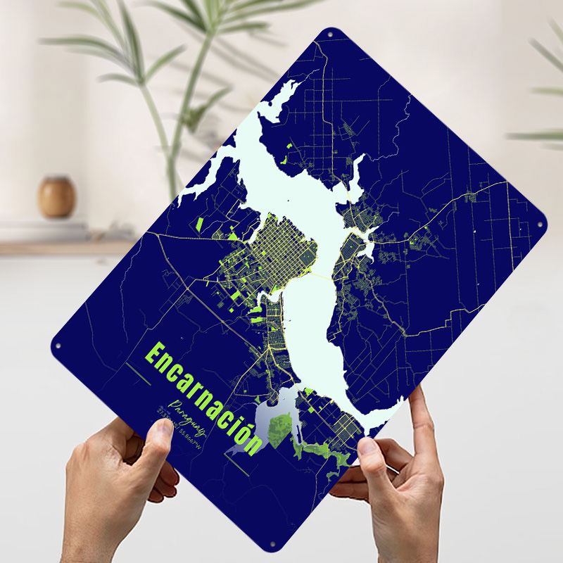 Dekoracje Encarnación, artykuł – Custom Map Poster recenzja i cena