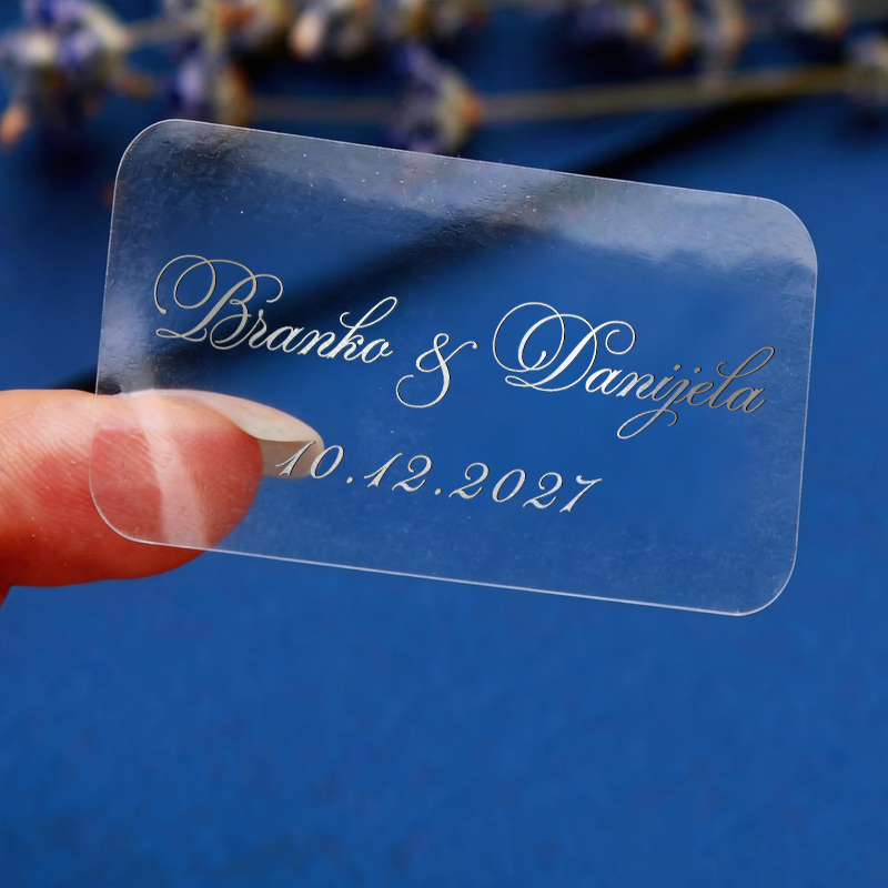 50 Personalizowanych prostokąt – Personalised Candle Label recenzja i cena