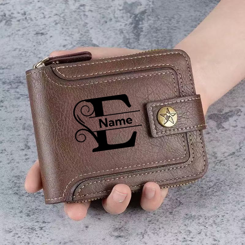 Portfel męski na zamówienie -  – Personalized Name Box recenzja i cena