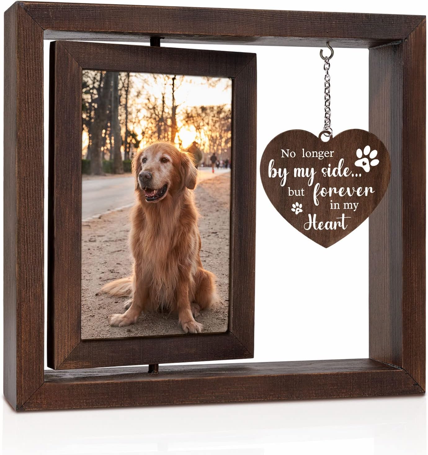 Ramka na zdjęcia pamięci o zwi – Engraved Wood Frame recenzja i cena