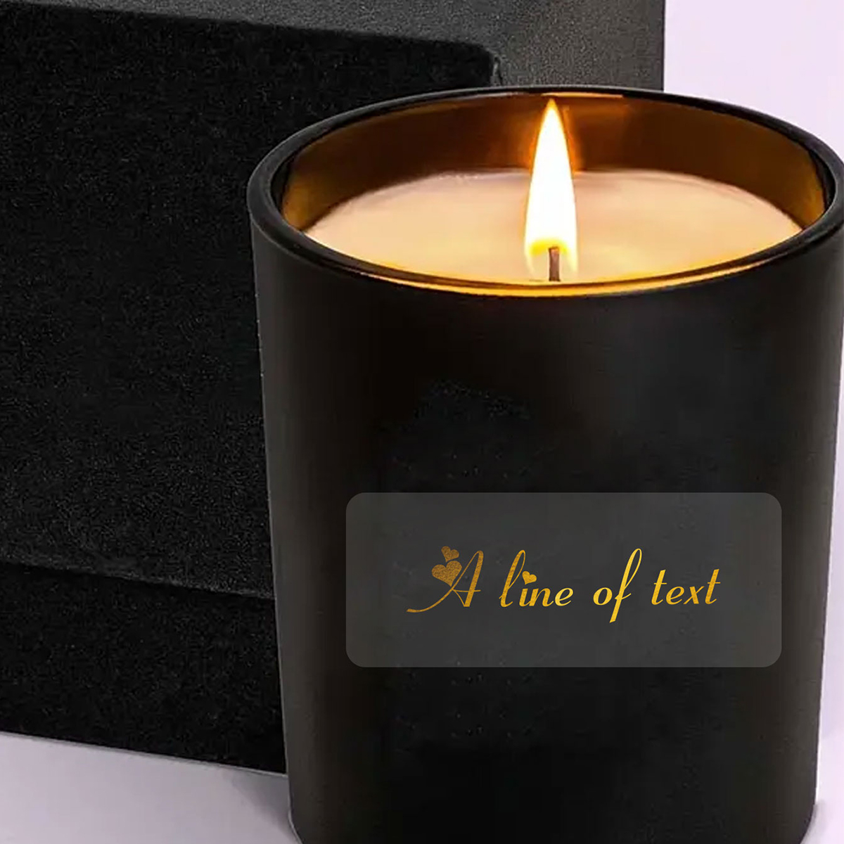 Niestandardowe prostokątne nak – Personalised Candle Label recenzja i cena