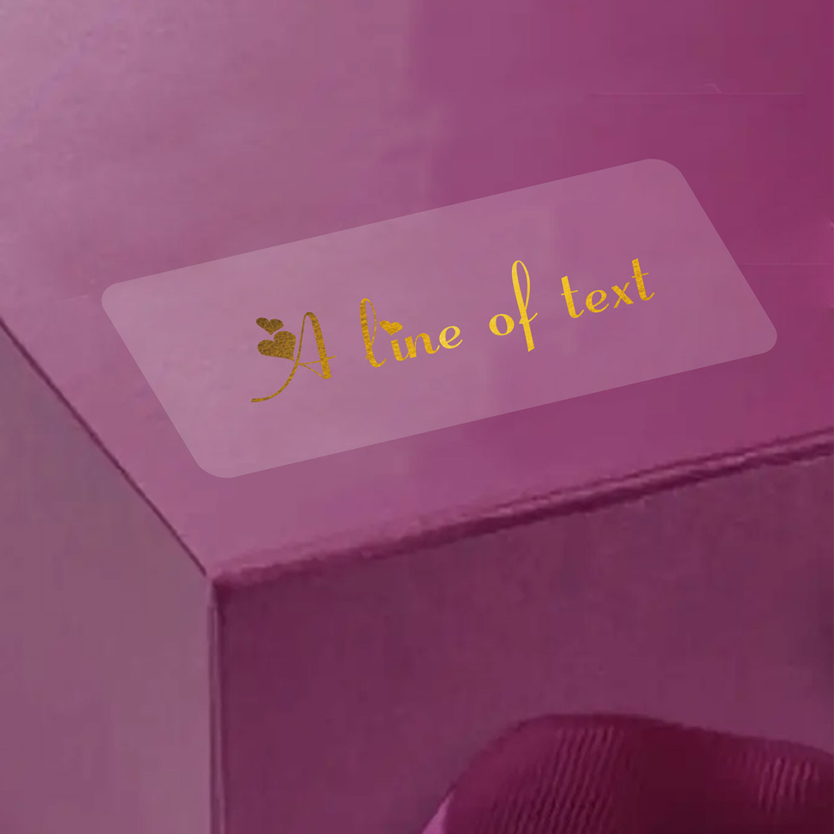 Niestandardowe prostokątne nak – Personalised Candle Label recenzja i cena