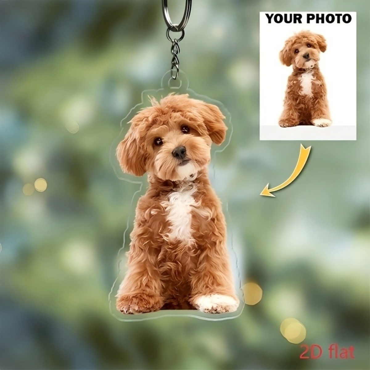 Personalizowany brelok ze zdję – Pet Portrait Custom recenzja i cena