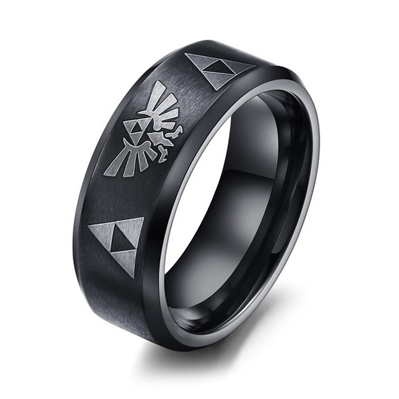 Pierścionek Trójkąt Triforce A – Initial Ring Custom recenzja i cena