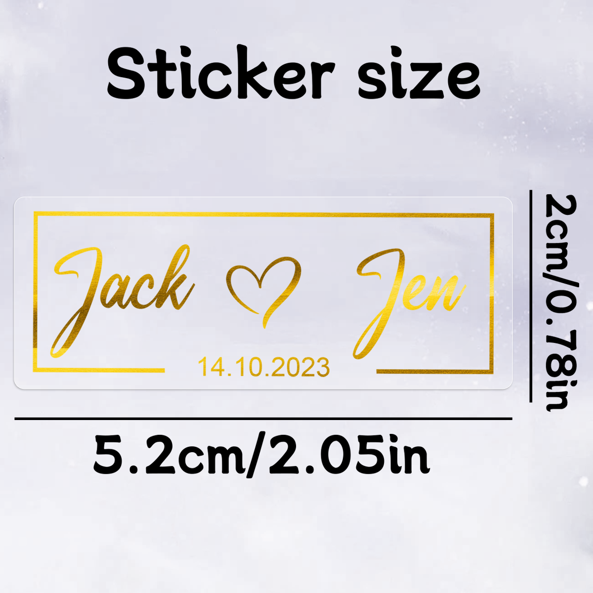 30-240 szt. Personalizowane zł – Personalised Candle Label recenzja i cena