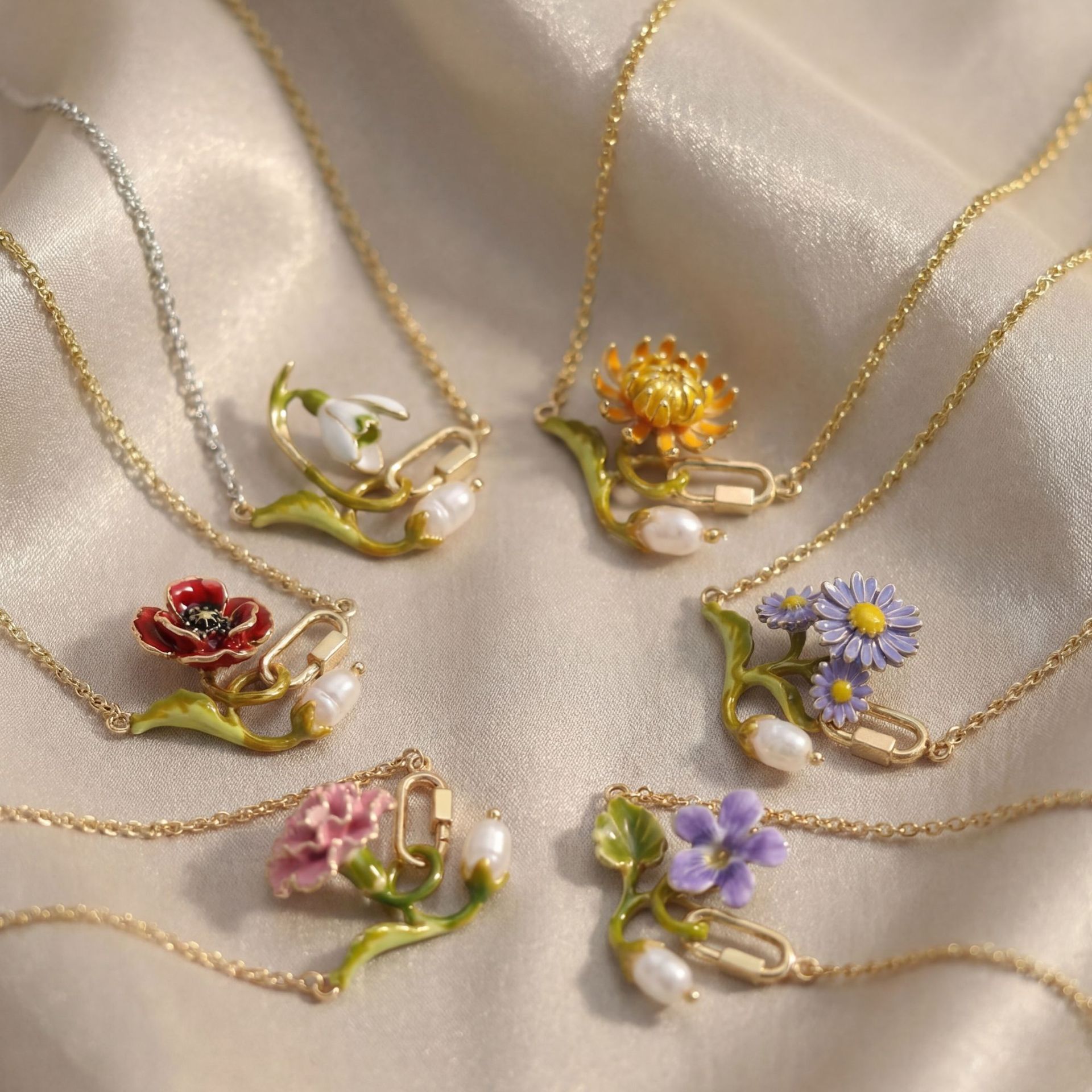 Naszyjnik z kwiatem miesiąca u – Birth Flower Necklace recenzja i cena