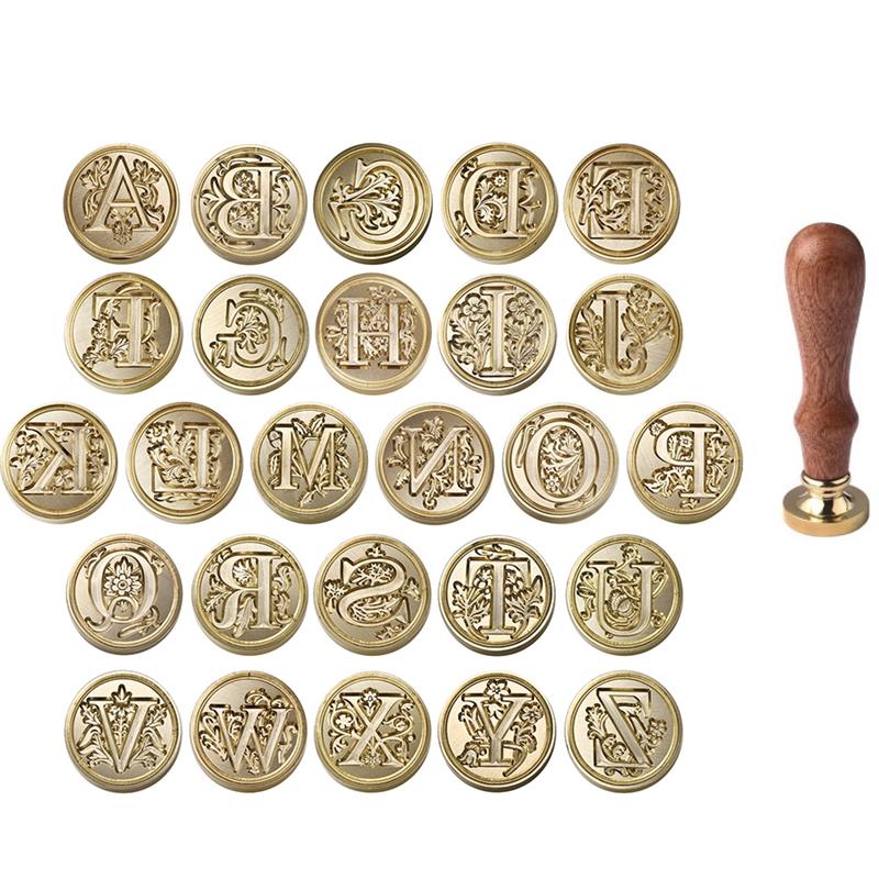 A-Z Vintage Sealed Wax Stamp H – Wax Seal Letter Kit recenzja i cena