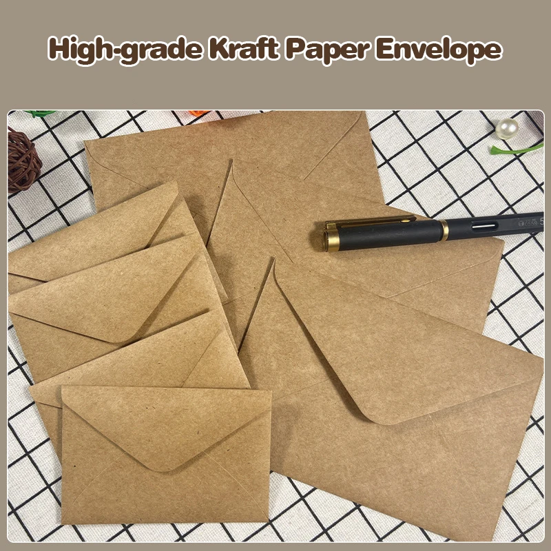 50 szt. Kopert z brązowego pap – Wax Seal Letter Kit recenzja i cena