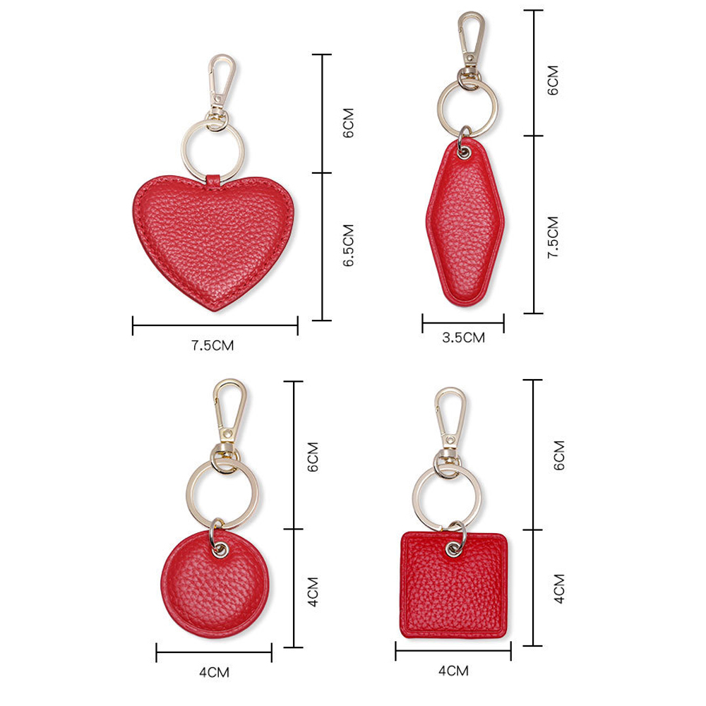 Spersonalizowane litery skórza – Monogram Keychain Leather recenzja i cena